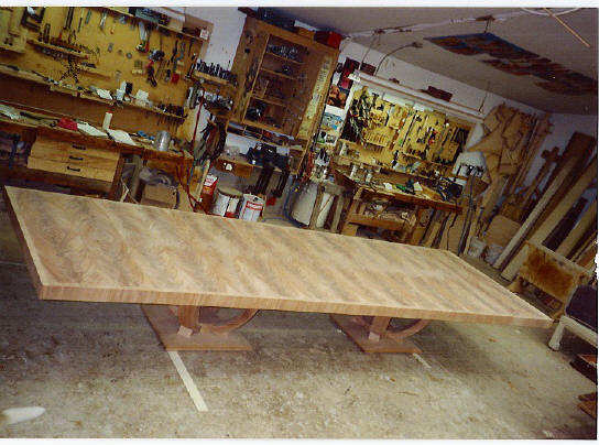 Crotch Mahogany Table Top